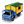Truck With Site Office Icon 24x24 png
